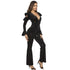 Deep V jumpsuit - ROUTINE FASHION
